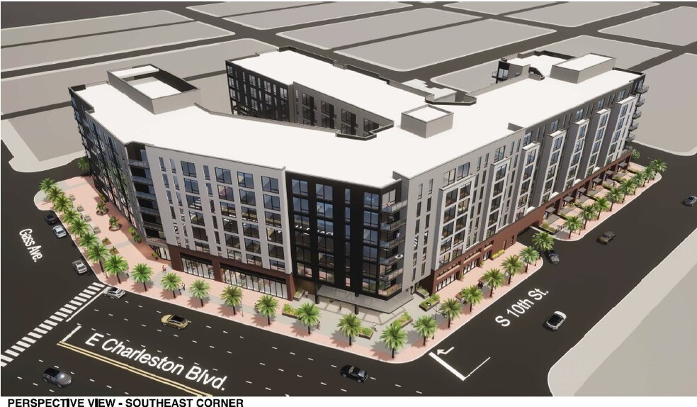 923 E Charleston Blvd, Las Vegas, NV à vendre - Photo du bâtiment - Image 2 de 3