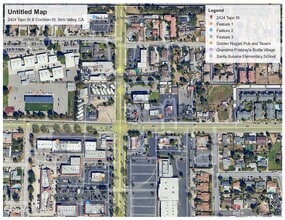 2430 Tapo St, Simi Valley, CA - AÉRIEN  Vue de la carte
