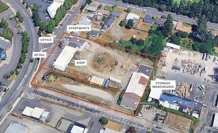 6820 27th St W, University Place, WA à vendre - Aérien - Image 2 de 13