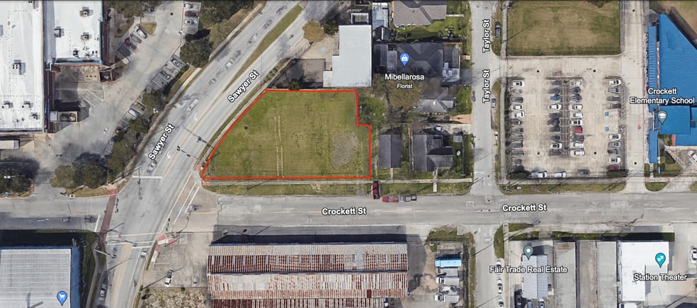 1819 Sawyer St, Houston, TX for lease - Aerial - Image 1 of 5