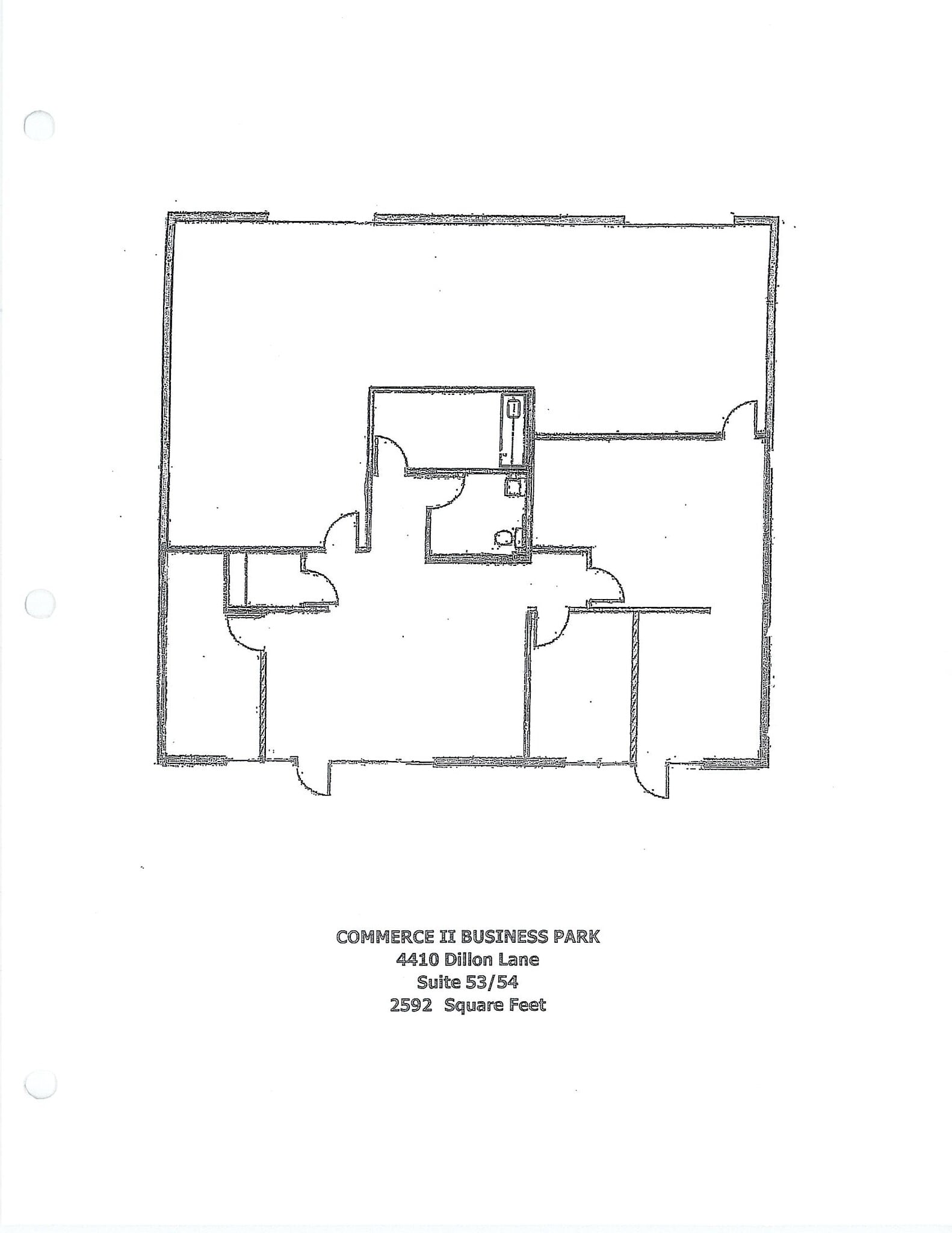 4410 Dillon Ln, Corpus Christi, TX for lease Floor Plan- Image 1 of 1