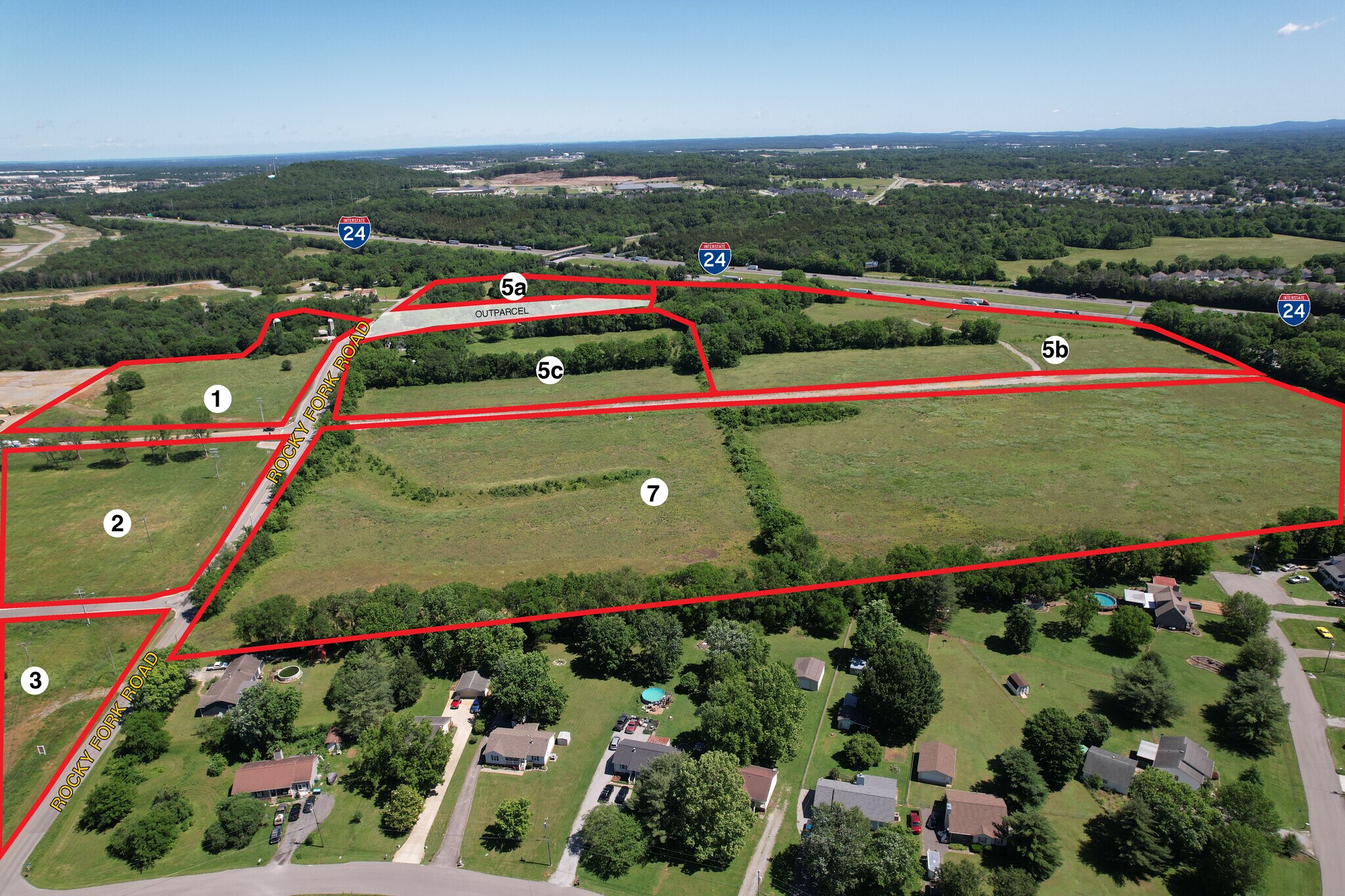0 0 Rocky Fork Rd, Smyrna, TN à vendre Aérien- Image 1 de 3