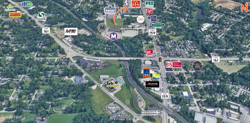 510 Fullerton Rd, Swansea, IL à louer - Photo du bâtiment - Image 2 de 3