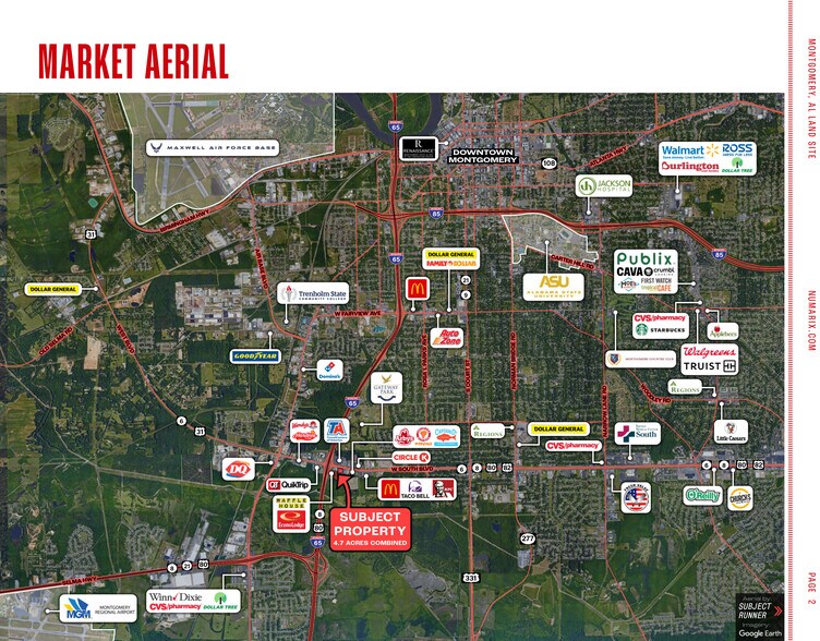 977 W South Blvd, Montgomery, AL à vendre - Photo du bâtiment - Image 2 de 2