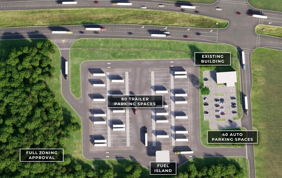 900 Courses Landing Rd, Carneys Point, NJ à vendre - Aérien - Image 2 de 3