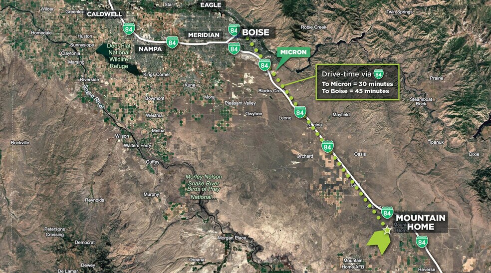 TBD Airbase Road, Mountain Home, ID à vendre - Photo du bâtiment - Image 3 de 4