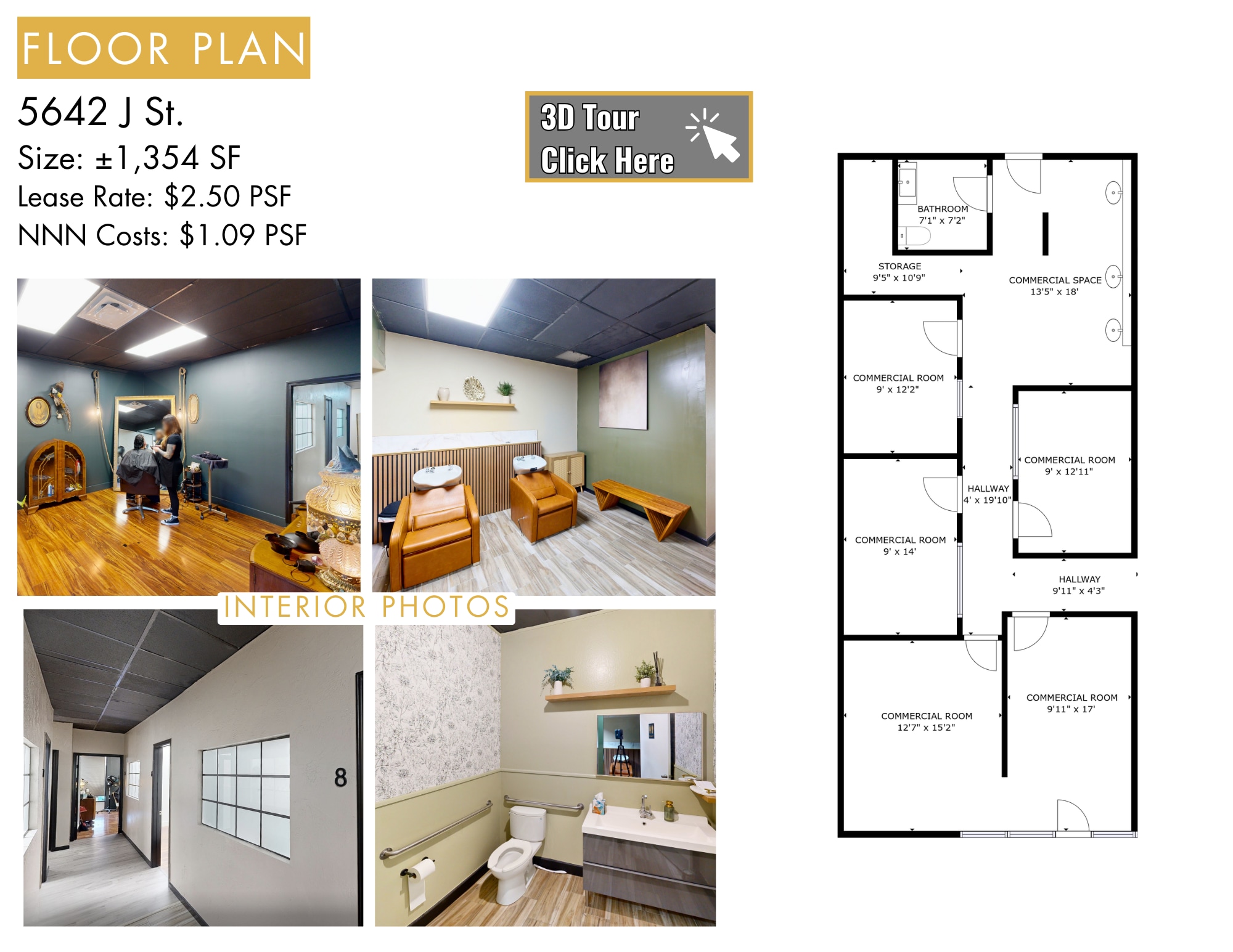 5640-5644 J St, Sacramento, CA à louer Photo intérieure- Image 1 de 4