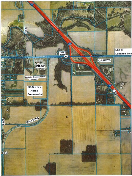 00 E SR 32, Crawfordsville, IN à vendre - Photo du bâtiment - Image 3 de 3