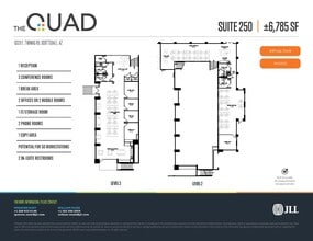 6320 E Thomas Rd, Scottsdale, AZ for lease Floor Plan- Image 1 of 6