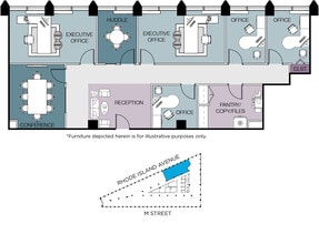 1730 Rhode Island Ave NW, Washington, DC for lease Floor Plan- Image 1 of 1