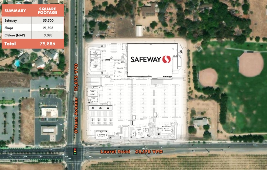 998 Laurel Road, Oakley, CA for lease - Site Plan - Image 2 of 33