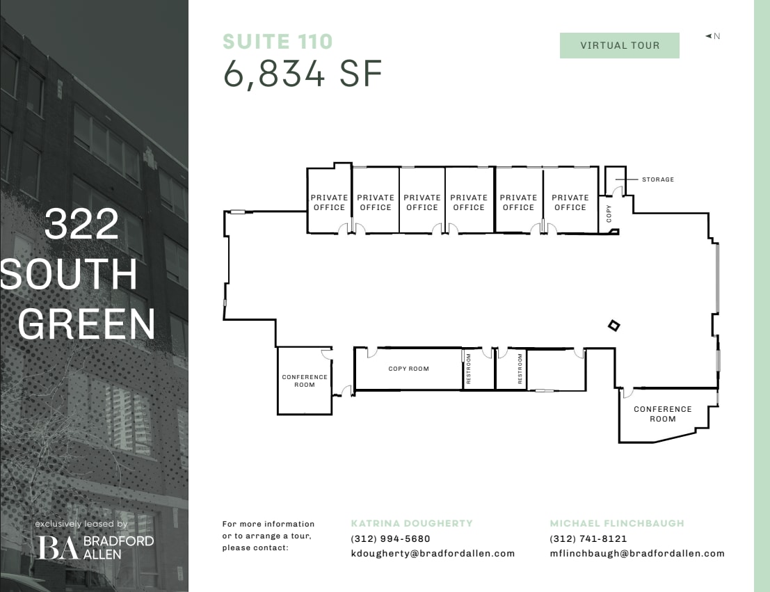 322 S Green St, Chicago, IL for lease Floor Plan- Image 1 of 9