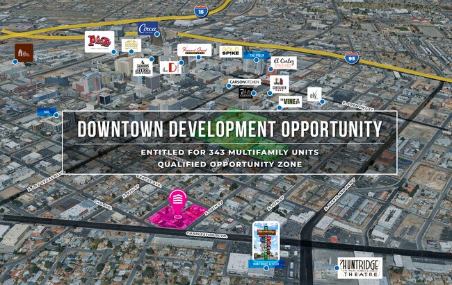Plus de détails pour 923 E Charleston Blvd, Las Vegas, NV - Terrain à vendre