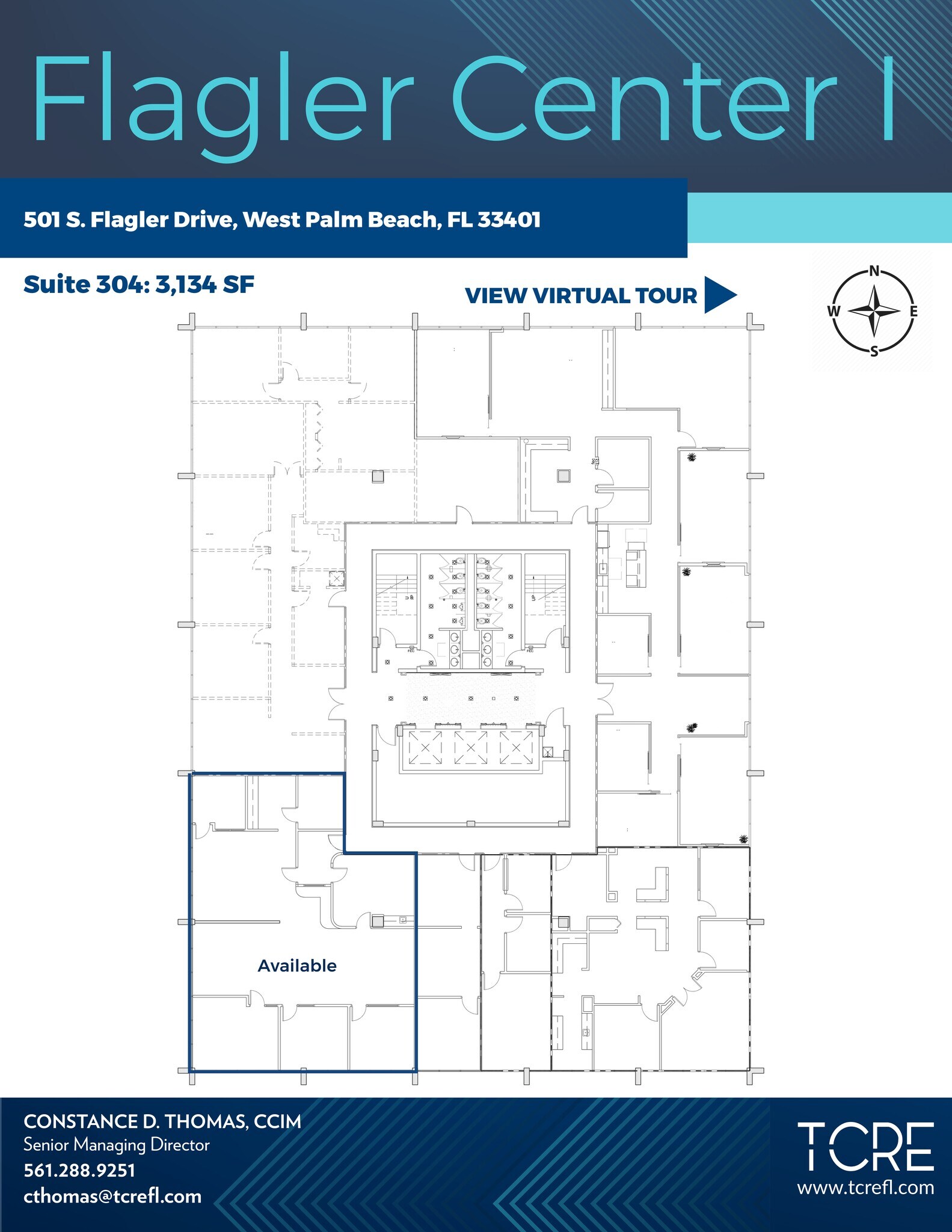 501 S Flagler Dr, West Palm Beach, FL for lease Site Plan- Image 1 of 1