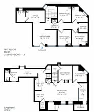 295 W 112th St, New York, NY à louer Plan d’étage- Image 1 de 1