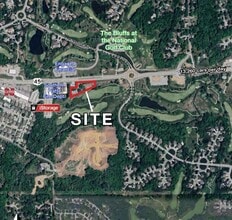 45 Hwy & National Dr, Parkville, MO - Aerial  map view