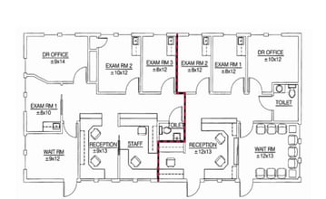 130 La Casa Via, Walnut Creek, CA for lease Floor Plan- Image 1 of 1