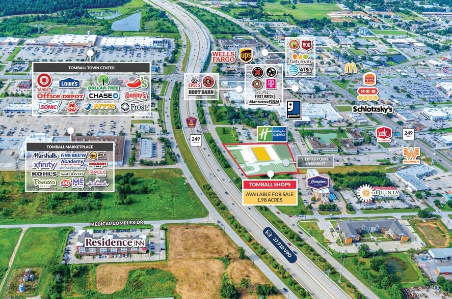 NEQ Tomball Parkway & Medical Complex Dr, Tomball, TX for sale - Building Photo - Image 2 of 5