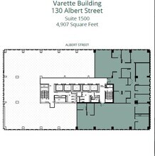 130 Albert Street Ottawa on, Ottawa, ON for lease Floor Plan- Image 2 of 4
