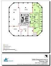 2001 Sheppard Ave E, Toronto, ON for lease Floor Plan- Image 1 of 1