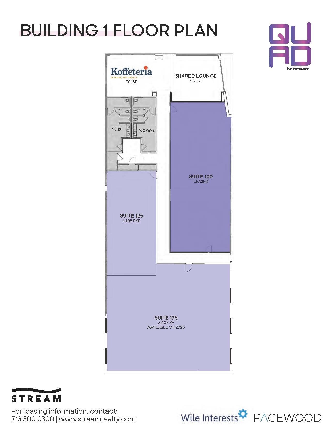 1410 Brittmoore Rd, Houston, TX for lease Floor Plan- Image 1 of 1