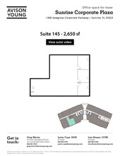 1300 Sawgrass Corporate Pky, Sunrise, FL à louer Plan de site- Image 1 de 1