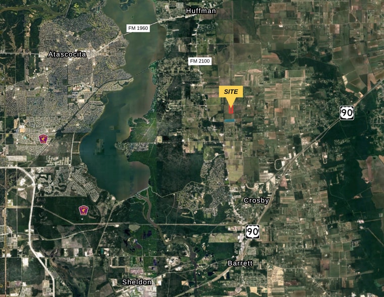 E Stroker Rd, Crosby, TX for sale - Aerial - Image 2 of 2