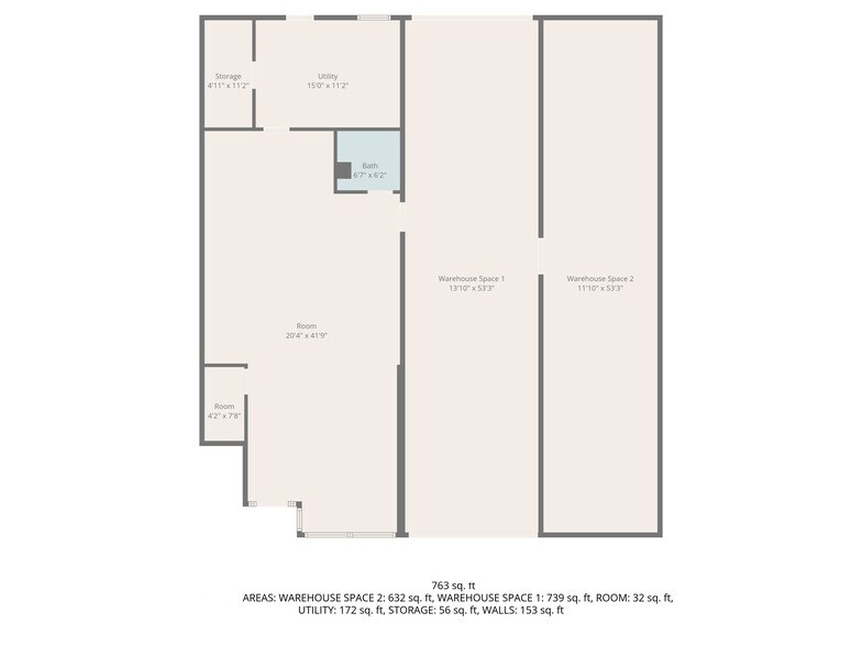 4019-21 N Elston Ave, Chicago, IL for lease - Floor Plan - Image 2 of 2