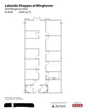 3002-4002 Winghaven Blvd, O'Fallon, MO à louer Plan d’étage- Image 1 de 1