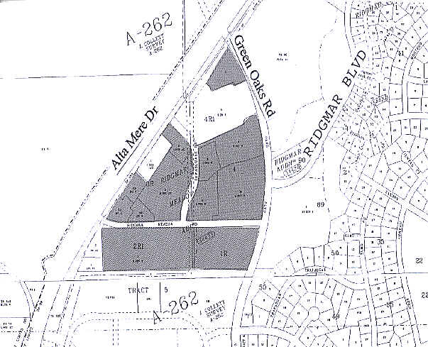 6801 Ridgmar Meadow Rd, Fort Worth, TX à vendre - Plan cadastral - Image 2 de 6