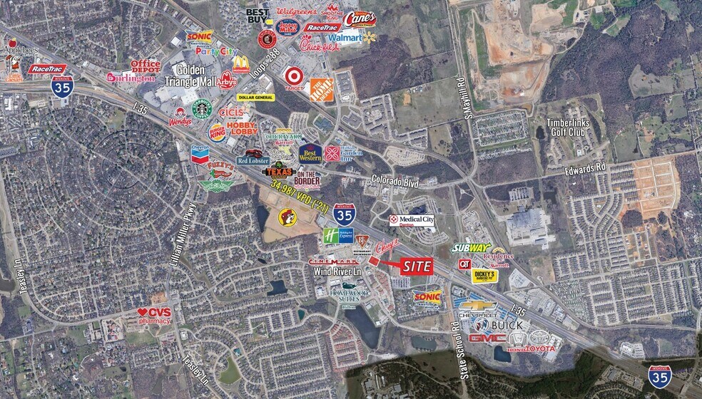 3200 Wind River Rd, Denton, TX for sale - Aerial - Image 2 of 3