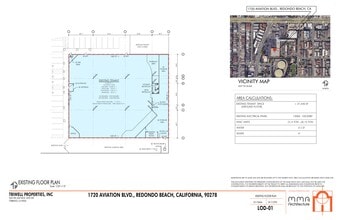 1740 Aviation Blvd, Redondo Beach, CA for lease Site Plan- Image 2 of 2
