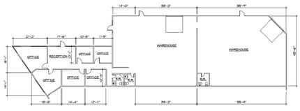 1919 Old Denton Rd, Carrollton, TX for lease Floor Plan- Image 1 of 1