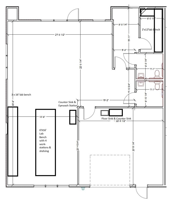 2860 W Covell Blvd, Davis, CA à louer Plan d’étage- Image 1 de 1