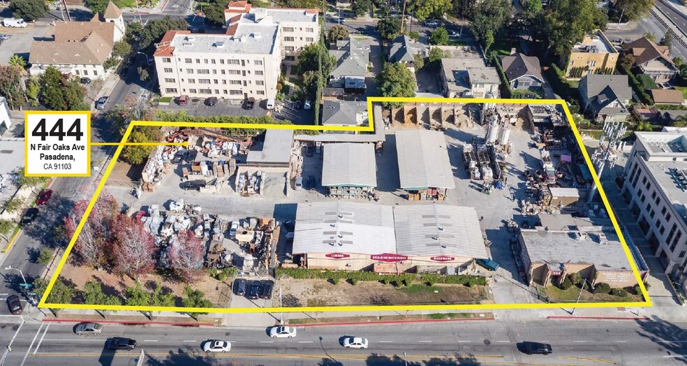 444 N Fair Oaks Ave, Pasadena, CA for sale - Building Photo - Image 1 of 4