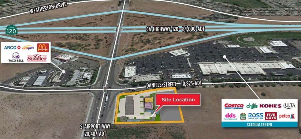 1115 S Airport, Manteca, CA for lease - Building Photo - Image 2 of 5