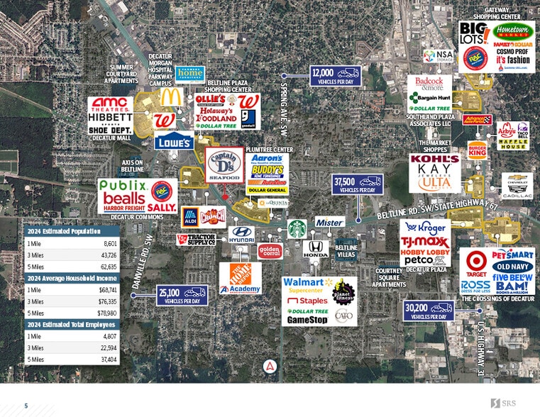 1236 Beltline Rd SW, Decatur, AL for sale - Building Photo - Image 2 of 3