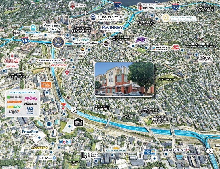 333 Atwells Ave, Providence, RI for sale - Aerial - Image 2 of 9