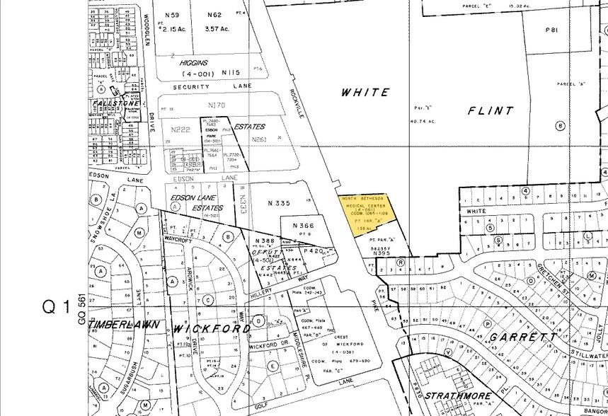 11125 Rockville Pike, Rockville, MD à louer - Plan cadastral - Image 3 de 30