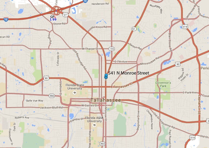 541-547 N Monroe St, Tallahassee, FL à vendre - Photo du bâtiment - Image 3 de 3