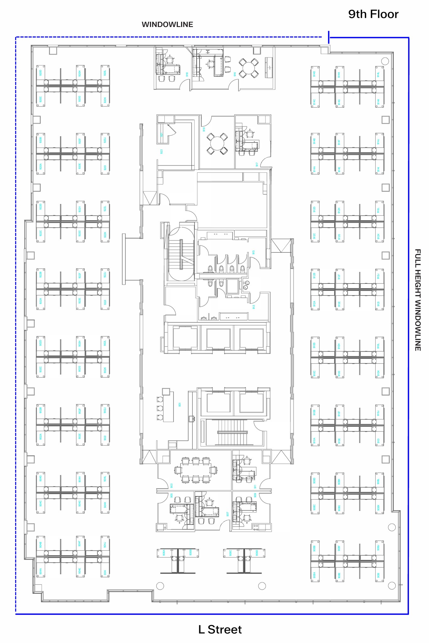 1331 L St NW, Washington, DC for lease Floor Plan- Image 1 of 1