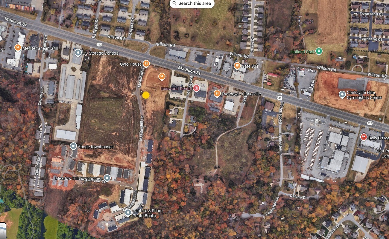 3B Meadowhill Lane, Clarksville, TN à louer Plan de site- Image 1 de 4