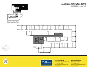 300 Continental Blvd, El Segundo, CA for lease Floor Plan- Image 1 of 1