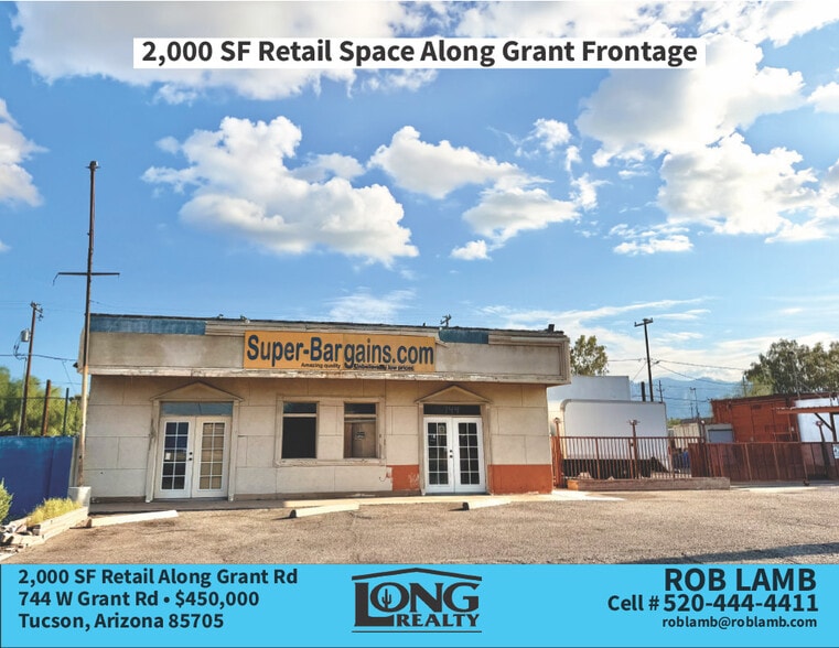 744 W Grant Rd, Tucson, AZ for sale - Building Photo - Image 1 of 7