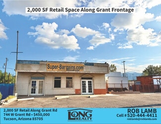 More details for 744 W Grant Rd, Tucson, AZ - Retail for Sale