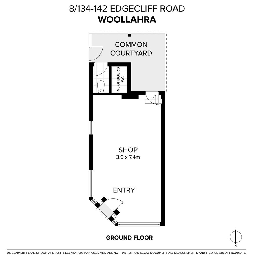 134 Edgecliff Rd, Woollahra, NSW 2025 - Unité 8 -  - Plan d’étage - Image 1 of 2
