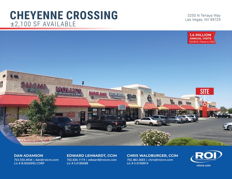 3250 N Tenaya Way, Las Vegas, NV for lease - Building Photo - Image 1 of 5
