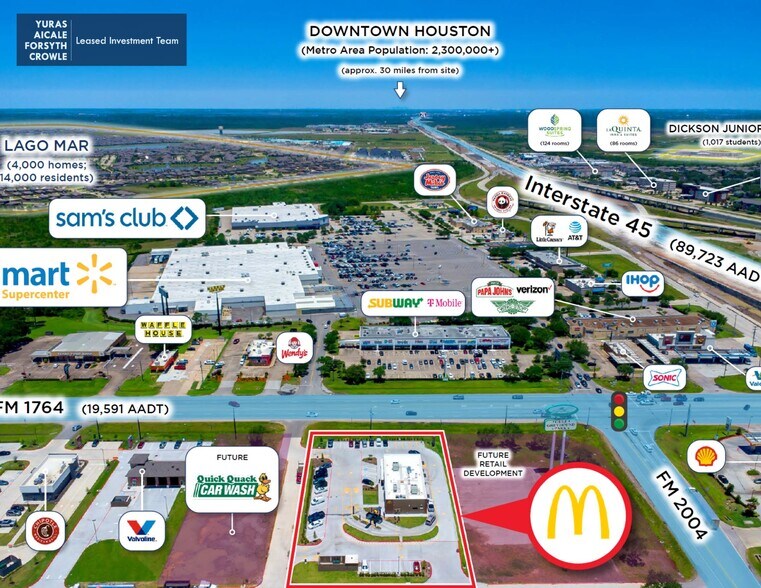 2701 FM1764, Texas City, TX à vendre - Aérien - Image 2 de 8