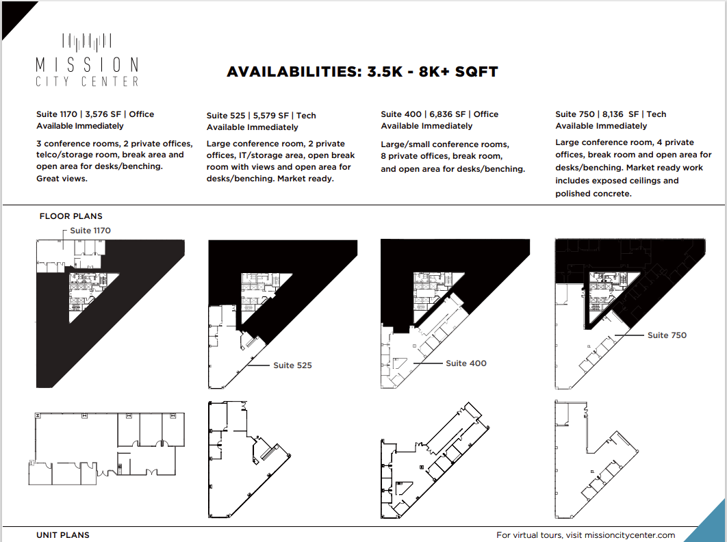 2350 Mission College Blvd, Santa Clara, CA à louer Plan d  tage- Image 1 de 1