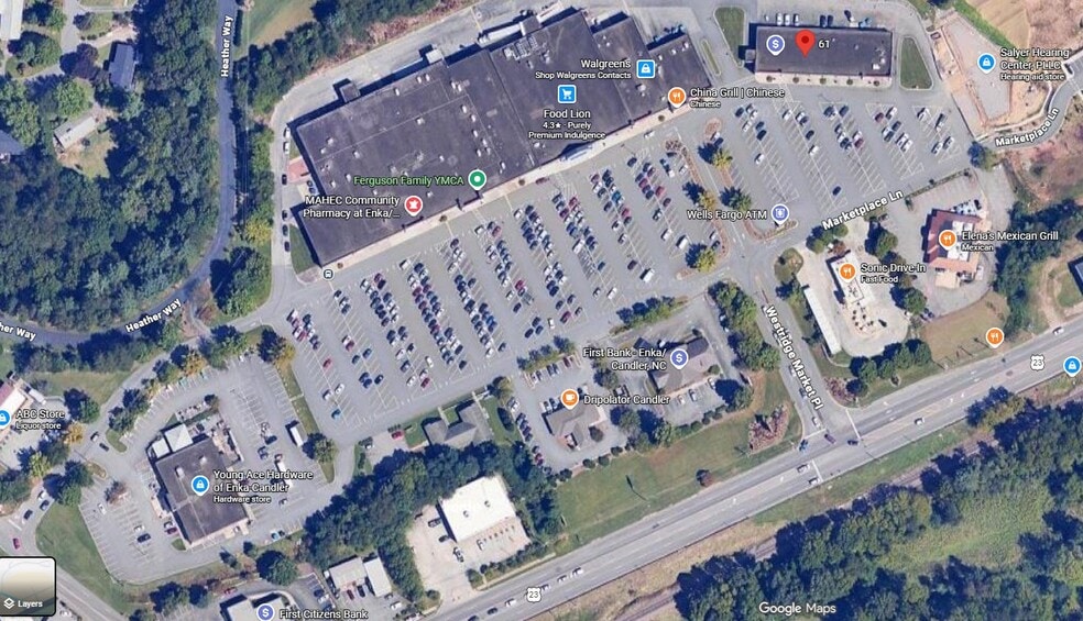 901 Smokey Park Hwy, Candler, NC for lease - Building Photo - Image 3 of 3